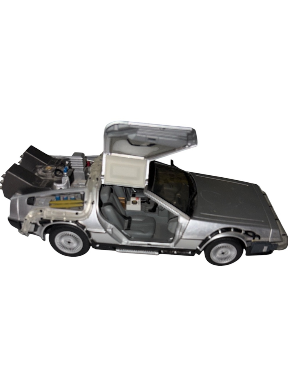 Universal Studios 2012 Back to the Future DeLorean Time Machine Model Car
